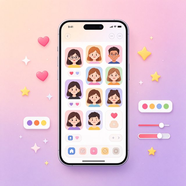 talkmaker人设定制插画，自由定义专属AI人设